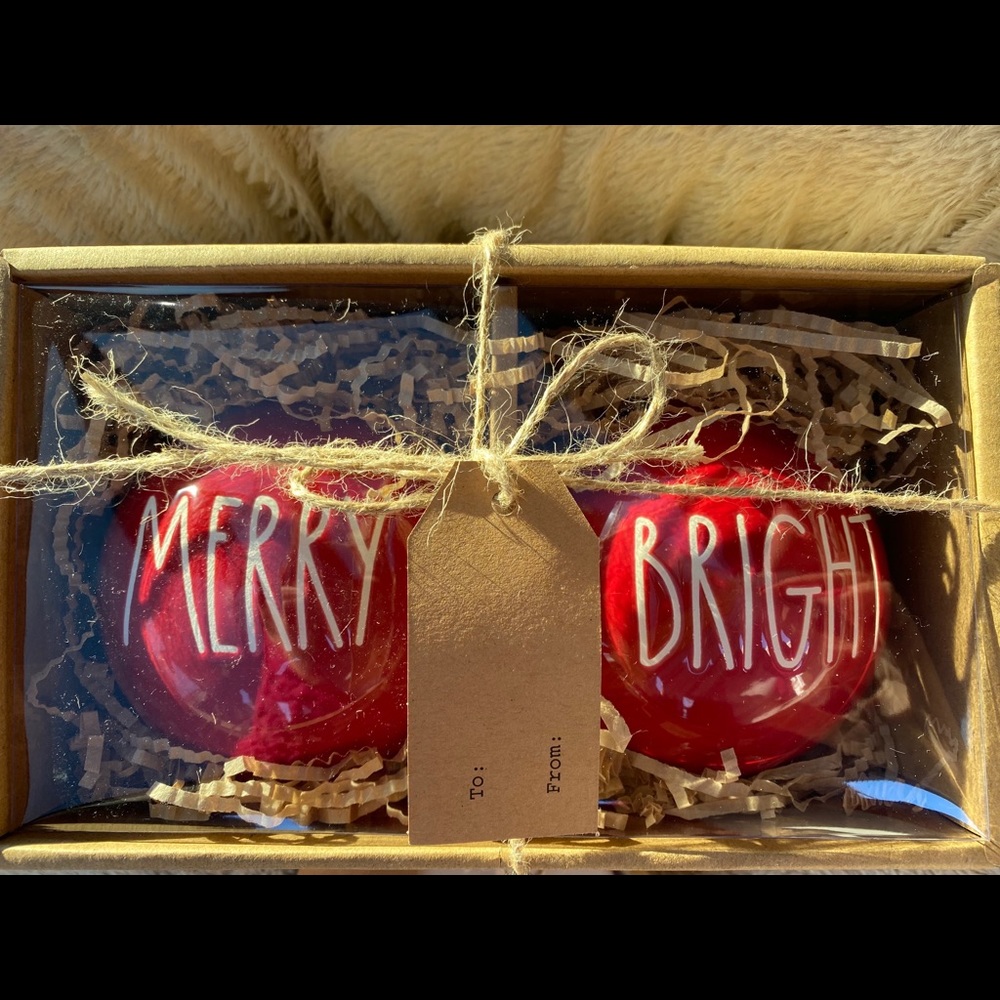 Rae Dunn Christmas Ornaments